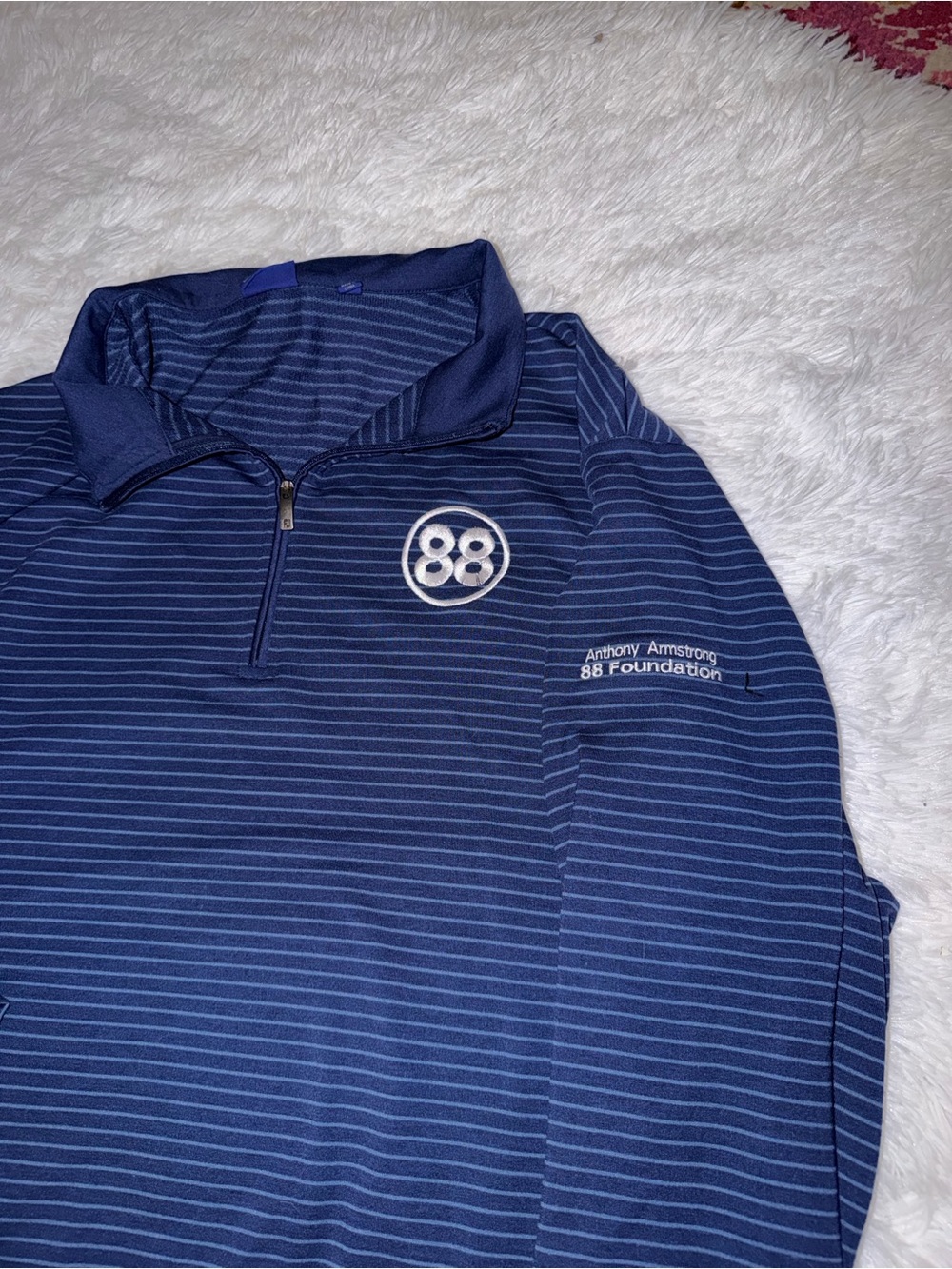 Footjoy Golf Quarter Zip Anthony Armstrong Foundation Size XXL